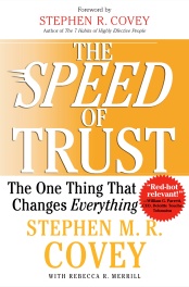 Speed of Trust Book Cover